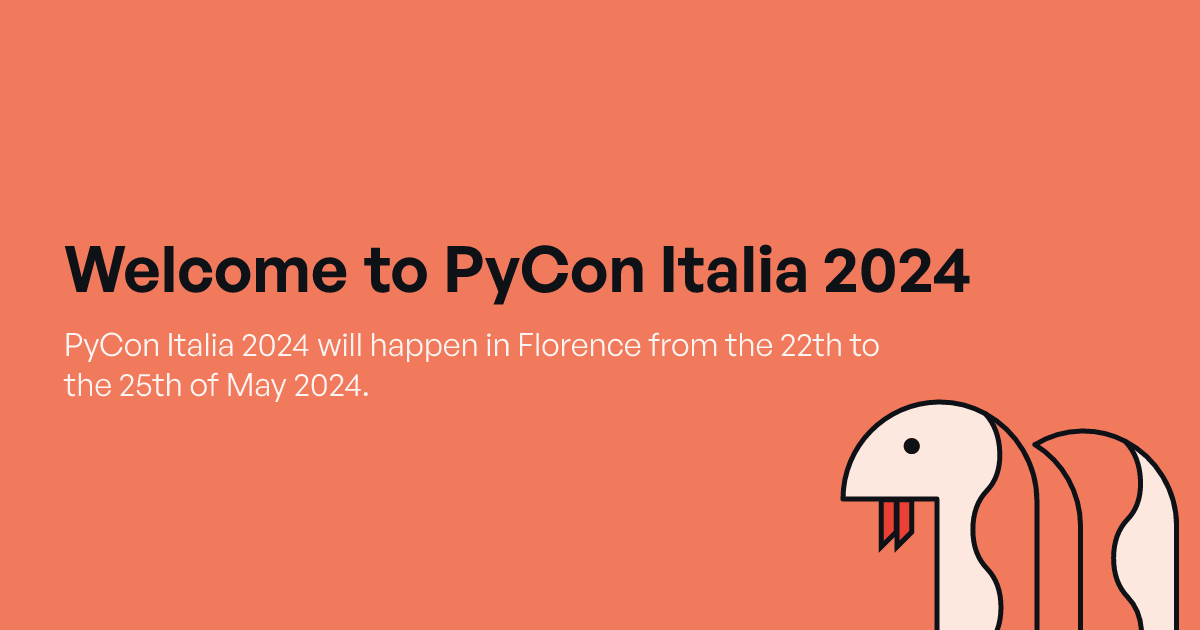 Welcome to PyCon Italia 2024 | PyCon Italia